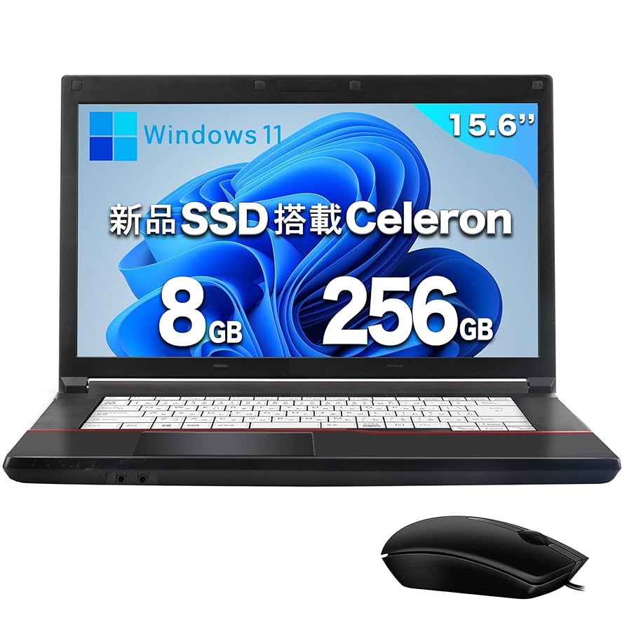 Intel　Celeron 　15.6インチ ノートPC Amazon.co.jp: ノートパソコン 15.6インチ液晶 ノートPC Celeron